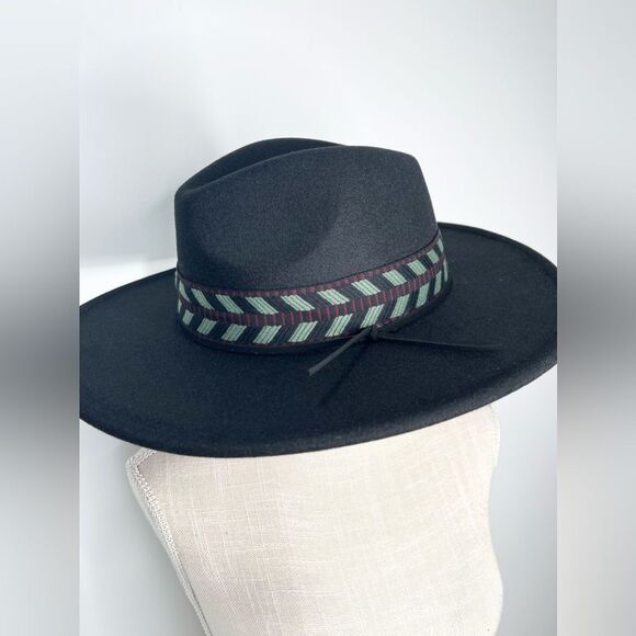 NWOT Free People Kimi Rancher Western Cowgirl Hat O/S main image 4